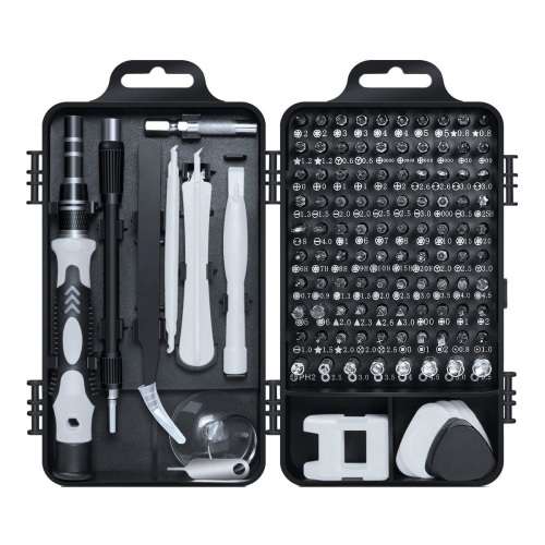 Tools Set Of 115 Multipurpose Precision Screwdriver, Bits